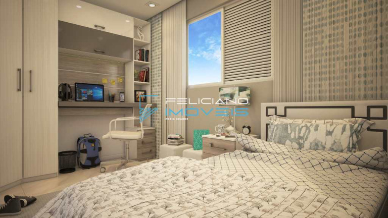 Imagem Apartamento com 2 Quartos à Venda, 67 m² em Guilhermina - Praia Grande