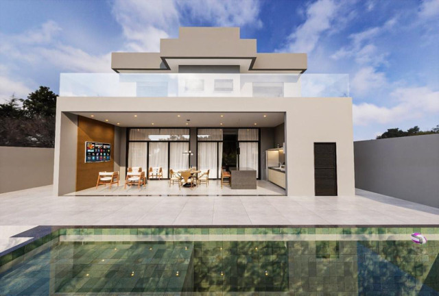 Imagem Casa com 3 Quartos à Venda, 340 m² em Alphaville Dom Pedro 3 - Campinas