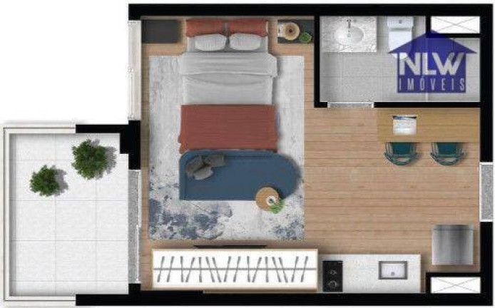 Imagem Apartamento com 1 Quarto à Venda, 27 m² em Jardim Vila Mariana - São Paulo Imagem Apartamento com 1 Quarto à Venda, 27 m² em Jardim Vila Mariana - São Paulo