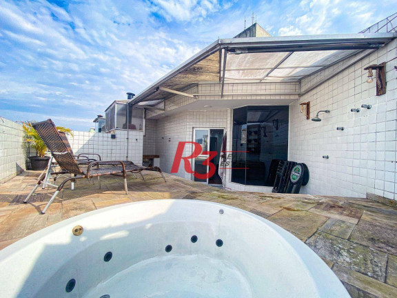 Imagem Cobertura com 3 Quartos à Venda, 146 m² em Vila Matias - Santos