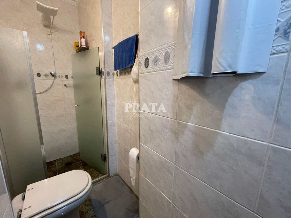 Imagem Apartamento com 3 Quartos para Alugar, 140 m² em José Menino - Santos