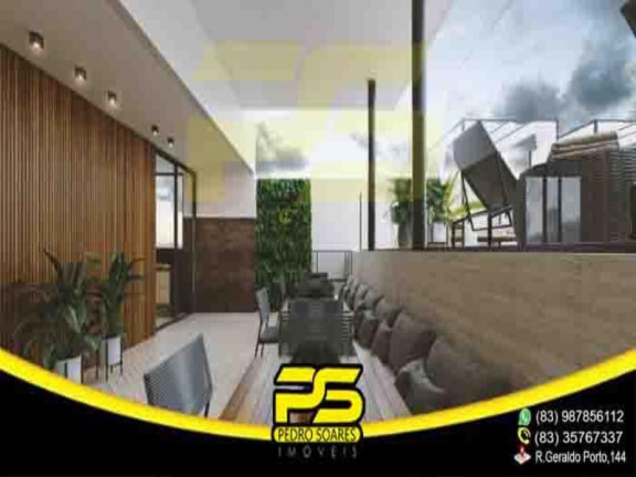 Imagem Apartamento com 1 Quarto à Venda, 54 m² em Cabo Branco - João Pessoa