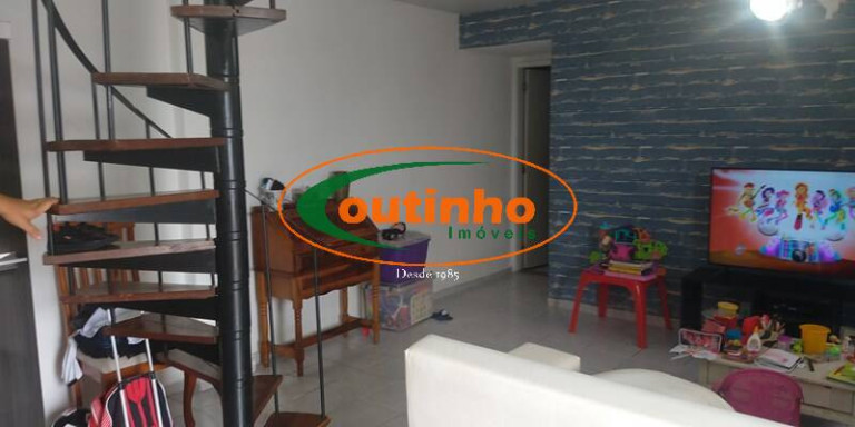 Imagem Cobertura com 3 Quartos à Venda, 115 m² em Riachuelo - Rio De Janeiro