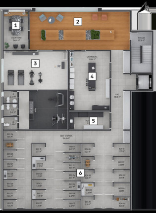 Imagem Apartamento com 1 Quarto à Venda, 30 m² em Campo Comprido - Curitiba Imagem Apartamento com 1 Quarto à Venda, 30 m² em Campo Comprido - Curitiba