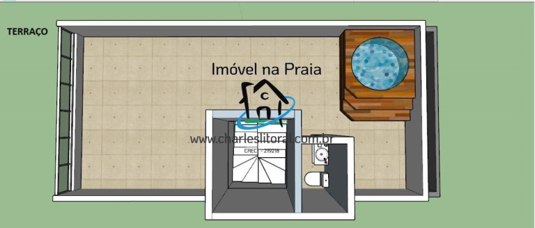 Imagem Casa com 3 Quartos à Venda, 191 m² em Massaguaçu - Caraguatatuba