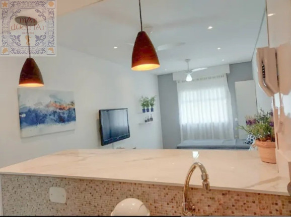 Imagem Apartamento com 1 Quarto à Venda, 35 m² em Boqueirão - Santos
