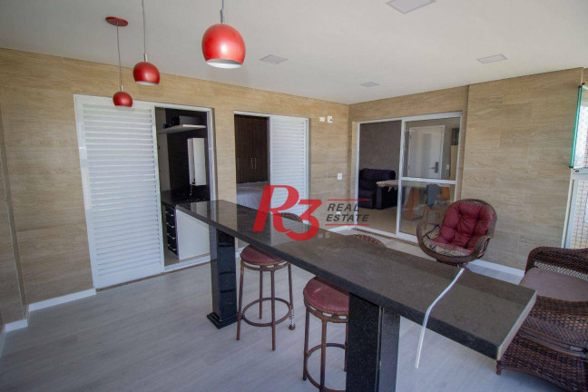 Imagem Apartamento com 3 Quartos à Venda, 134 m² em Embaré - Santos