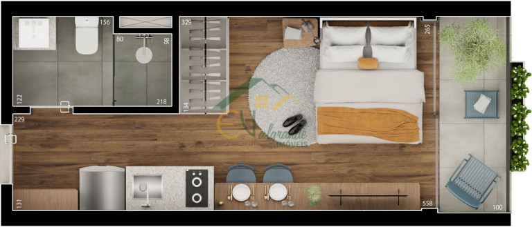 Imagem Imóvel com 1 Quarto à Venda, 28 m² em Cristo Rei - Curitiba Imagem Imóvel com 1 Quarto à Venda, 28 m² em Cristo Rei - Curitiba