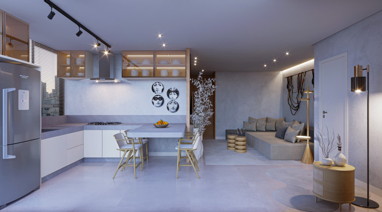 Apartamento com 1 Quarto à Venda, 31 m² em Cabo Branco - João Pessoa