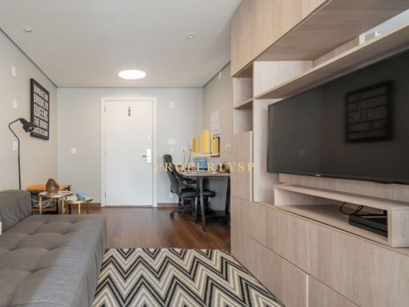 Imagem Apartamento com 1 Quarto à Venda, 33 m² em Brooklin - São Paulo Imagem Apartamento com 1 Quarto à Venda, 33 m² em Brooklin - São Paulo