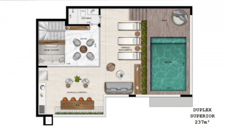 Imagem Apartamento com 3 Quartos à Venda, 100 m² em Jardim Guedala - São Paulo