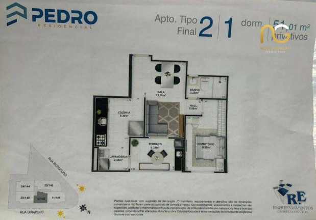 Imagem Apartamento com 1 Quarto à Venda, 51 m² em Tupi - Praia Grande Imagem Apartamento com 1 Quarto à Venda, 51 m² em Tupi - Praia Grande