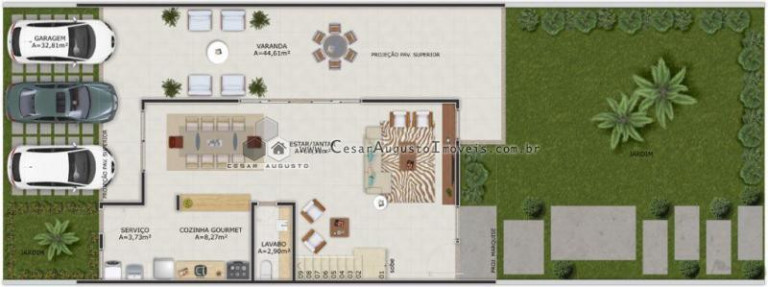 Imagem Casa com 3 Quartos à Venda, 229 m²