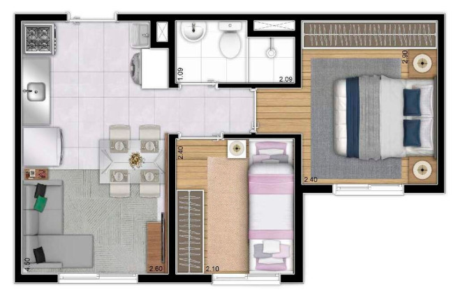 Imagem Apartamento com 2 Quartos à Venda, 32 m² em Barra Funda - São Paulo Imagem Apartamento com 2 Quartos à Venda, 32 m² em Barra Funda - São Paulo