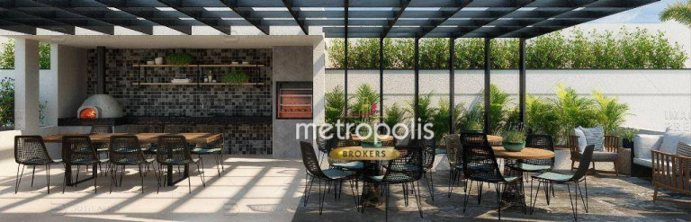 Imagem Apartamento com 2 Quartos à Venda, 56 m² em Jardim - Santo André
