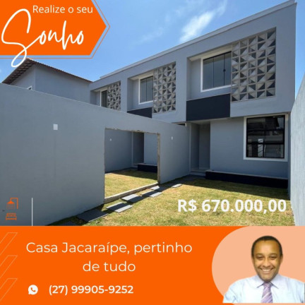 Casa com 3 Quartos à Venda, 130 m² em Parque Jacaraípe - Serra