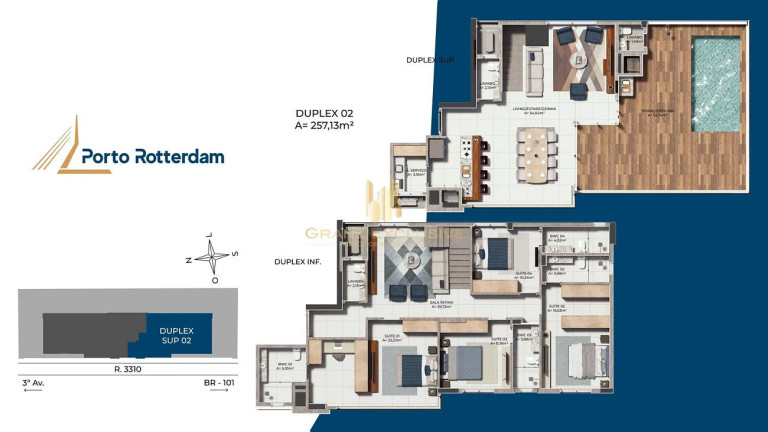 Imagem Cobertura com 4 Quartos à Venda, 264 m² em Centro - Balneário Camboriú