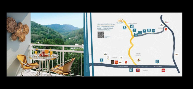 Imagem Apartamento com 2 Quartos à Venda, 49 m² em Pimenteiras - Teresópolis