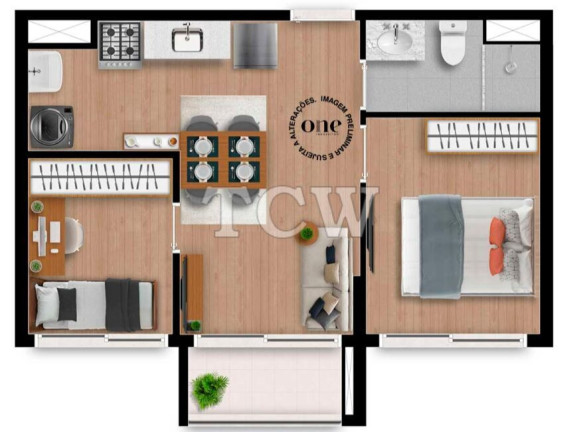 Imagem Imóvel com 2 Quartos à Venda, 37 m² em Vila Nova Conceição - São Paulo