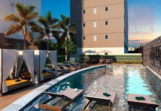 Apartamento com 2 Quartos à Venda, 34 m² em Lapa De Baixo - São Paulo