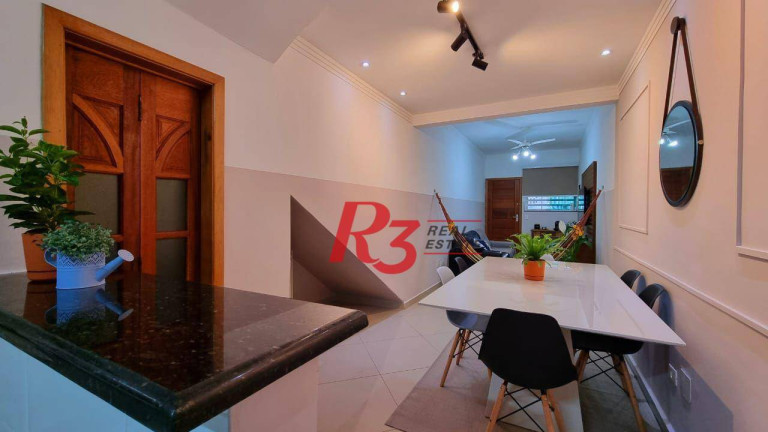 Imagem Casa com 2 Quartos à Venda, 110 m² em Boqueirão - Santos Imagem Casa com 2 Quartos à Venda, 110 m² em Boqueirão - Santos