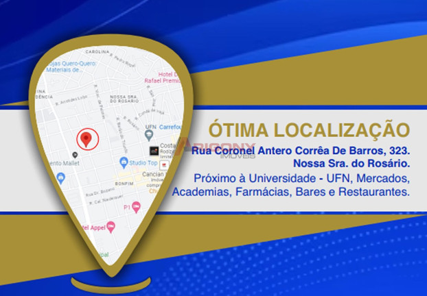 Apartamento com 2 Quartos à Venda, 88 m² em Nossa Senhora Do Rosário - Santa Maria