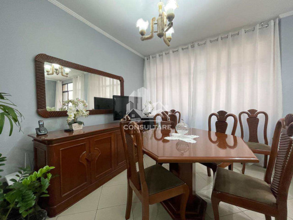 Imagem Apartamento com 3 Quartos para Alugar, 140 m² em José Menino - Santos