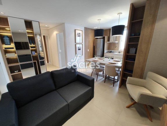Imagem Apartamento com 2 Quartos à Venda, 55 m² em Três Vendas - Pelotas