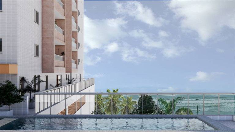Apartamento com 2 Quartos à Venda, 74 m² em Real - Praia Grande