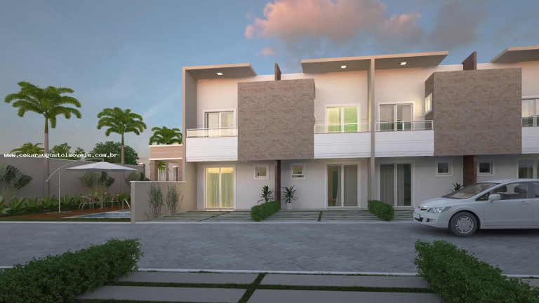 Imagem Casa de Condomínio com 2 Quartos à Venda, 71 m² em Coité - Eusébio