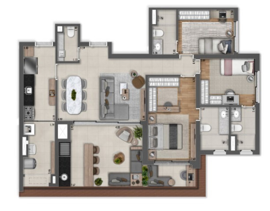 Imagem Apartamento com 3 Quartos à Venda, 141 m² em Vila Clementino - São Paulo Imagem Apartamento com 3 Quartos à Venda, 141 m² em Vila Clementino - São Paulo