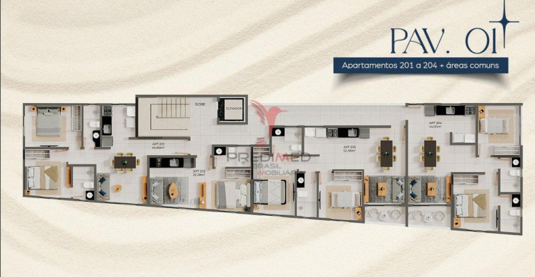 Imagem Apartamento com 1 Quarto à Venda, 22 m² em Poço - Cabedelo