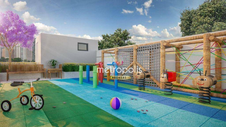 Imagem Apartamento com 2 Quartos à Venda, 56 m² em Jardim - Santo André
