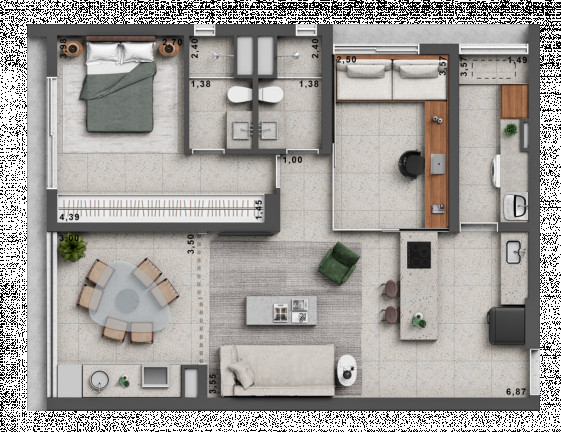 Imagem Apartamento com 2 Quartos à Venda, 96 m² em Pinheiros - São Paulo Imagem Apartamento com 2 Quartos à Venda, 96 m² em Pinheiros - São Paulo