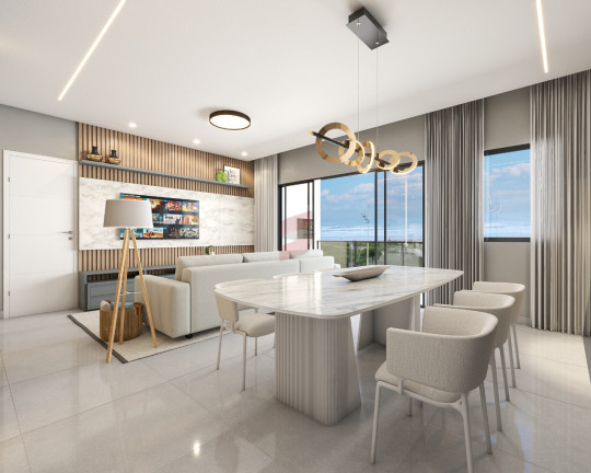 Imagem Apartamento com 3 Quartos à Venda, 99 m² em Itacolomi - Piçarras