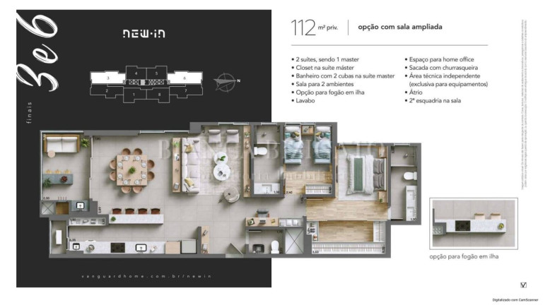 Imagem Apartamento com 3 Quartos à Venda, 112 m² em Campina Do Siqueira - Curitiba