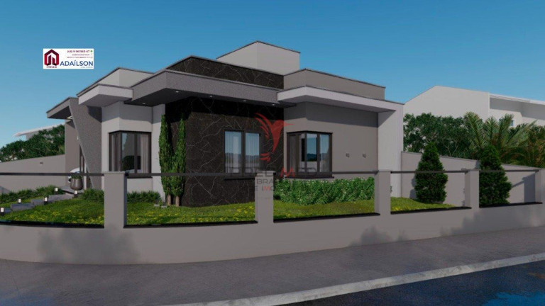 Imagem Casa com 3 Quartos à Venda, 80 m² em Bela Vista - Palhoça