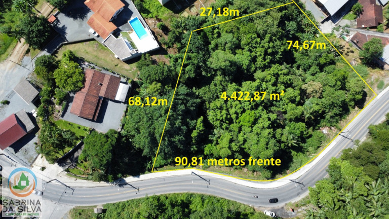 Imóvel à Venda, 4.422 m² em Itoupavazinha - Blumenau