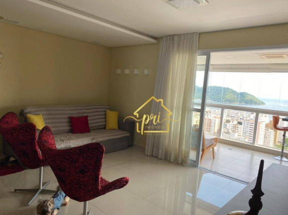 Imagem Apartamento com 3 Quartos à Venda, 142 m² em Aparecida - Santos Imagem Apartamento com 3 Quartos à Venda, 142 m² em Aparecida - Santos
