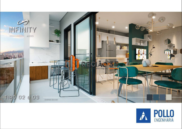 Imagem Apartamento com 2 Quartos à Venda, 54 m² em Centro - Poços De Caldas