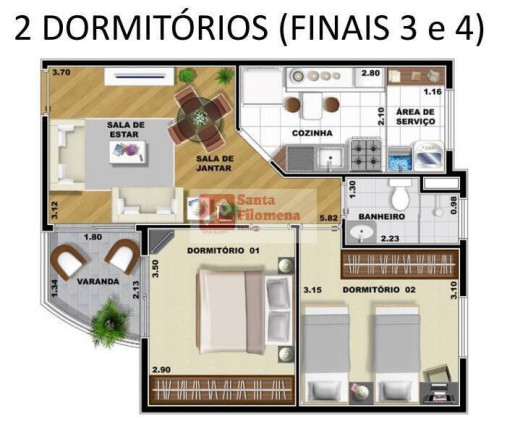 Imagem Apartamento com 2 Quartos à Venda, 55 m² em Jardim Olavo Bilac - São Bernardo Do Campo Imagem Apartamento com 2 Quartos à Venda, 55 m² em Jardim Olavo Bilac - São Bernardo Do Campo