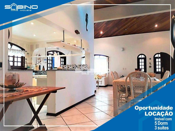 Imagem Casa com 5 Quartos para Temporada, 250 m² em Riviera De São Lourenço - Bertioga