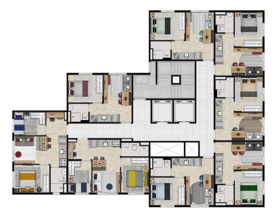 Imagem Apartamento com 1 Quarto à Venda, 24 m² em Sé - São Paulo