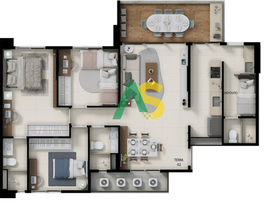 Imagem Imóvel com 3 Quartos à Venda, 93 m² em Madalena - Recife Imagem Imóvel com 3 Quartos à Venda, 93 m² em Madalena - Recife