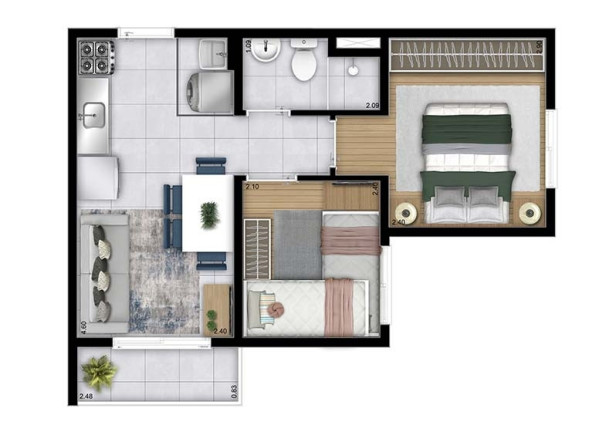 Imagem Apartamento com 2 Quartos à Venda, 34 m² em Jardim Pirituba - São Paulo Imagem Apartamento com 2 Quartos à Venda, 34 m² em Jardim Pirituba - São Paulo