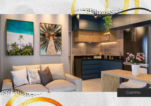 Imagem Flat com 1 Quarto à Venda, 35 m² em Porto De Galinhas - Ipojuca