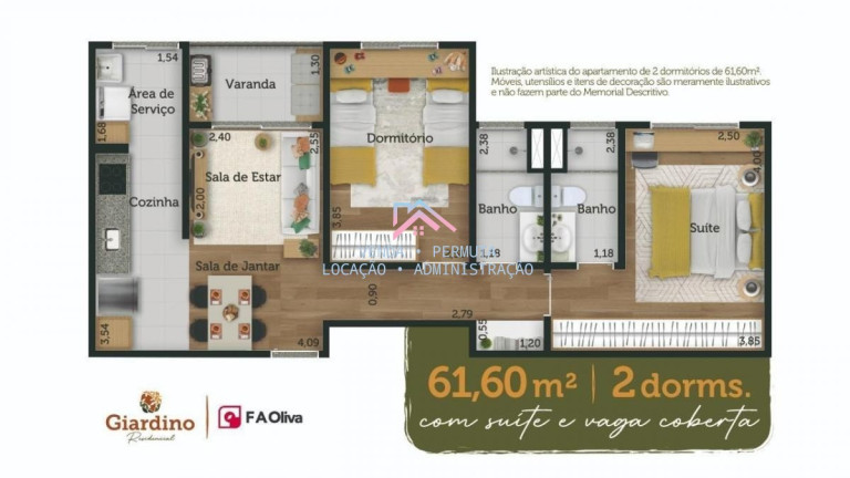 Imagem Apartamento com 2 Quartos à Venda, 60 m² em Jardim Colônia - Jundiaí Imagem Apartamento com 2 Quartos à Venda, 60 m² em Jardim Colônia - Jundiaí