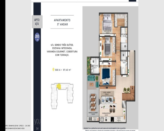 Imagem Imóvel com 2 Quartos à Venda, 68 m² em Vilas Do Atlântico - Lauro De Freitas