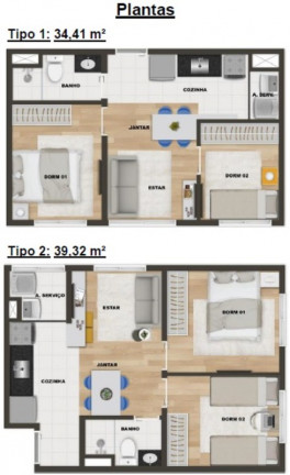 Imagem Imóvel com 2 Quartos à Venda, 34 m² em Vila Mascote - São Paulo