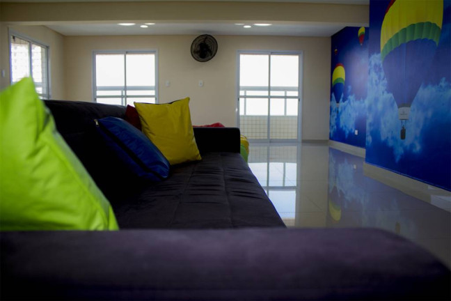 Imagem Apartamento com 1 Quarto para Alugar,  em Aviação - Praia Grande